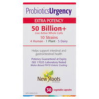 New Roots Herbal - Probiotics Urgency, 30 Each