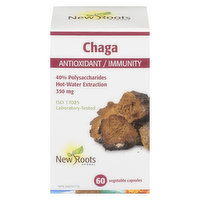 New Roots Herbal - Chaga, 60 Each