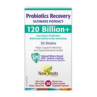 New Roots Herbal - Probiotics Recovery 120 Billion, 30 Each