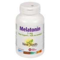 New Roots Herbal - Melatonin 5mg, 60 Each