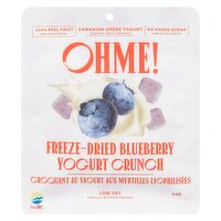 OHME - Freeze Dried Blueberry Yogurt Crunch, 44 Gram