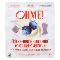 OHME! - Freeze-Dried Blueberry Yogurt Crunch, 44 Gram