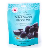 chocolaTas - Salted Caramel Dark Chocolate, 80 Gram