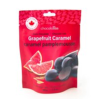 chocolaTas - Grapefruit Caramel Dark Chocolate, 80 Gram