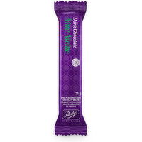 Purdys Chocolatier - Dark Chocolate Mint Meltie Bar, 36 Gram