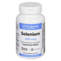 Preferred Nutrition - Selenomethinonine 200 mcg, 60 Each