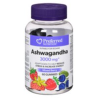 Preferred Nutrition - ASHWAGANDHA 3000MG, 60 Each