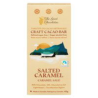 The Good Chocolatier - Salted Caramel Bar, 45 Gram