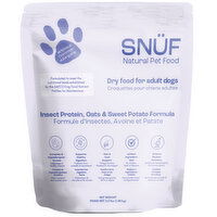 Snuf - Dry Adult Dog Food Oats Sweet Potato, 1.58 Kilogram