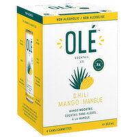 Ole - Cocktail Mango Chili Non Alcoholic 4 Pack, 4 Each