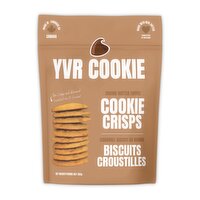 YVR COOKIE - Cookie Butter Toffee Cookie Crisps, 192 Gram