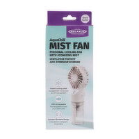 Relaxus - Aquachill Mist Fan - White, 1 Each