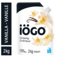 Iogo - Yogurt - Vanilla, 2 Kilogram