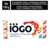 Iogo - Strawberry Yogurt, 16 Each