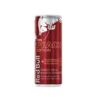 Red Bull - Energy Drink Peach Nectarine, 250 Millilitre