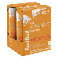 Red Bull - Apricot Edition 4 Pack, 250 Millilitre