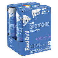 Red Bull - Red Bull Energy Sea Blue Edition, 4 Each