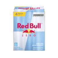 Red Bull - Zero, 4 Each