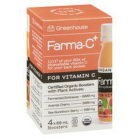 Greenhouse - Booster Farma C Plus Organic, 4 Each