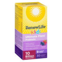 Renew Life - Ultimate Flora Kids Probiotic - 10 Billion, 30 Each