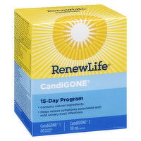 Renew Life - Cleanse CandiGONE, 1 Each