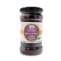 Divina - Pitted Kalamata Olives Organic, 290 Millilitre