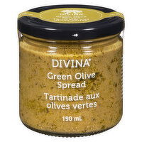 DIVINA - Green Olive Spread, 190 Millilitre