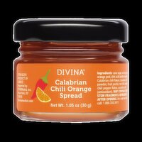 Divina - Chili Orange Mini Spread, 30 Gram