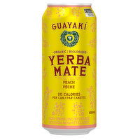 GUAYAKI - Yerba Mate Peach Organic, 458 Millilitre