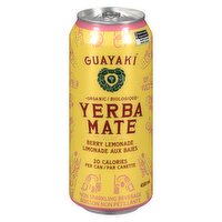 GUAYAKI - Yerba Mate Berry Lemonade, 458 Millilitre