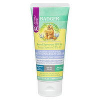 Badger - Sunscreen Zinc Baby SPF 40, 87 Millilitre