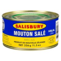 Salisbury - Corned Mutton Halal, 326 Gram