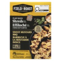 Field Roast - Plant-Based Shreds with Sweet Mustard BBQ Sauce, 298 Gram