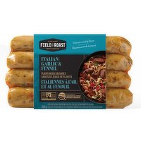 Field Roast - Sausage Italian Garlic & Fennel, 368 Gram