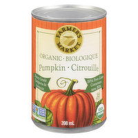 Farmer's Market - Farmers Mrkt Pumpkin Puree Organic, 398 Millilitre