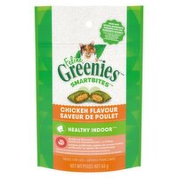 Greenies - healthy snacks, hairball control, low calorie treats, cat snacks, cat treats, smartbites., 60 Gram