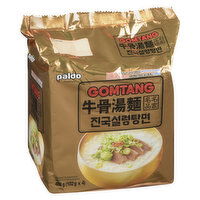 Paldo - Gomtang Noodles- Beef, 4 Each