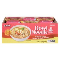 paldo - Instant Noodle Soup Seafood Flavor 86 g, 12 Each
