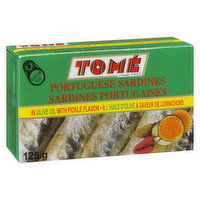 Tome - Sardines Olive Oil Pickled, 125 Gram