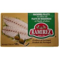 Ramirez - Mackerel Fillets Olive Oil, 120 Gram