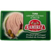 Ramirez - Tuna Solid Light Meat Olive, 100 Gram