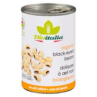 Bioitalia - Organic Black Eyed Beans, 398 Millilitre