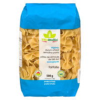 Bioitalia - Pasta Durum Wheat Semolina Farfalle Organic, 500 Gram