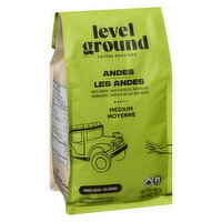 Level Ground Trading - Andes Mountains Medium & Rich Whole Beans, 908 Gram