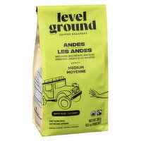 Level Ground - Andes Medium & Rich Whole Bean, 300 Gram