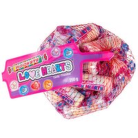 Rockets - Love Hearts Candy Netlon Bag, 250 Gram