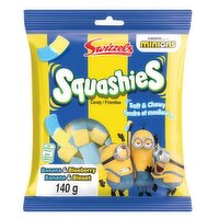Swizzels - Minions Squashies Candy, Banana & Blueberry, 140 Gram