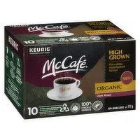 McCafe - Organic Dark Roast Coffee K Cups, 10 Each