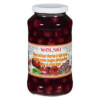 Wolski - Pitted Sour Cherries in Syrup, 720 Millilitre