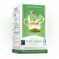 Tega - Pure Green Rooibos, 20 Each